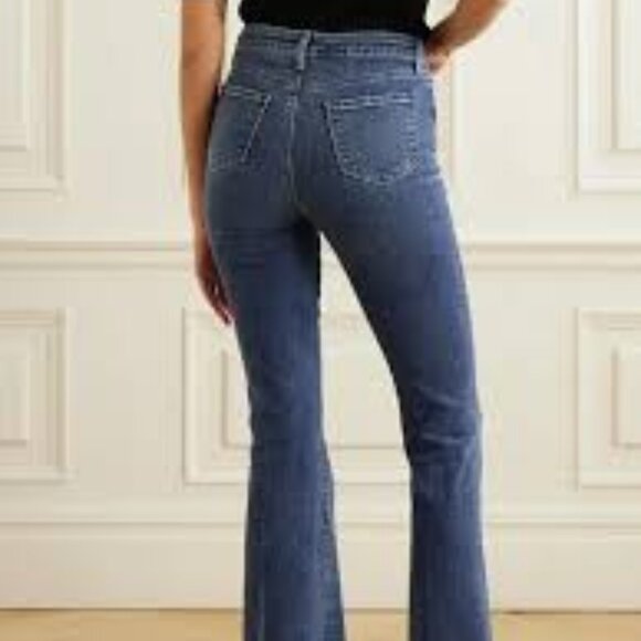 NWT: L'Agence Marty High-rise Flare Jeans Size 25 - Picture 5 of 11